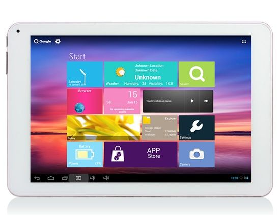 Tablet PC com Wi-Fi, Bluetooth