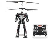 Robô voador de controle com giroscópio (preto)