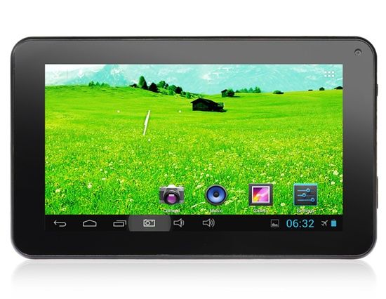 Tablet PC com Tela Auto, PIP (8GB) (Black & White)